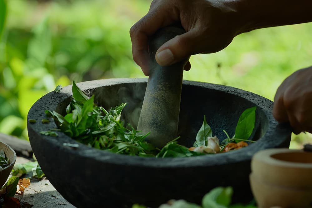 Pre-surgical Virechana preparation in the Panchakarma wing.